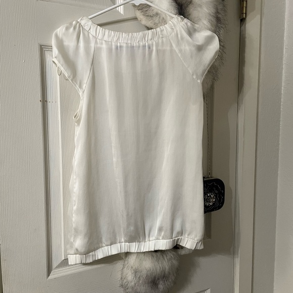 River Island Cream Silky Gorgeous Blouse - Picture 6 of 7